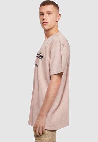 Merchcode T-Shirt 'Amsterdam' in Pink