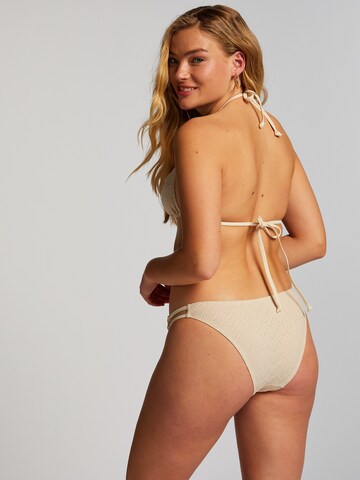Hunkemöller Triangle Bikini Top in White