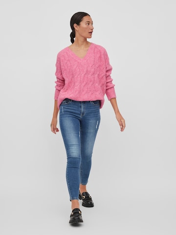 VILA - Pullover 'Cabrina' em rosa