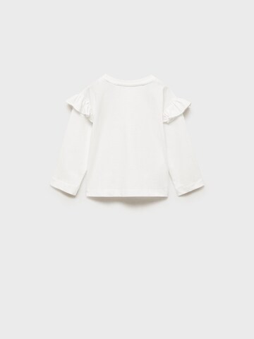 MANGO KIDS Tričko 'WILD' – bílá