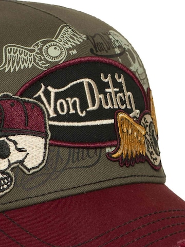 Von Dutch - Gorra 'Gorra von dutch verde patches 17 distressed trucker cap' en verde