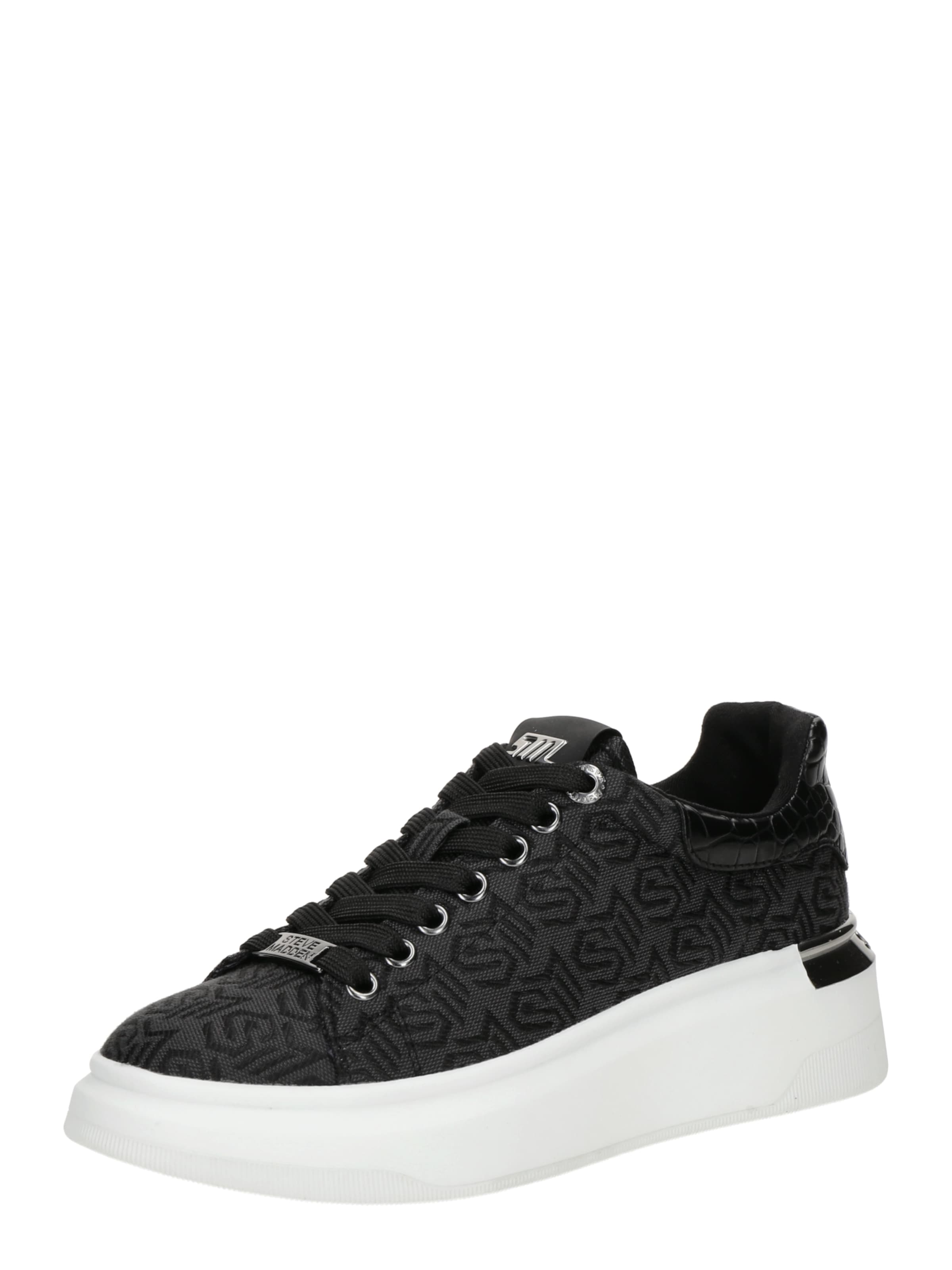 STEVE MADDEN Platform trainers 'Glider 2' in Black: front