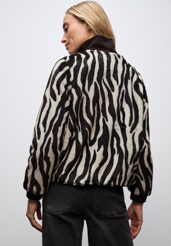 STREET ONE Jacke 'Zebra' in Braun