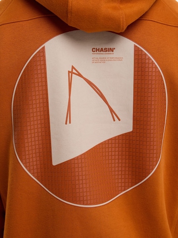 CHASIN' Sweatshirt 'Knox' in Orange
