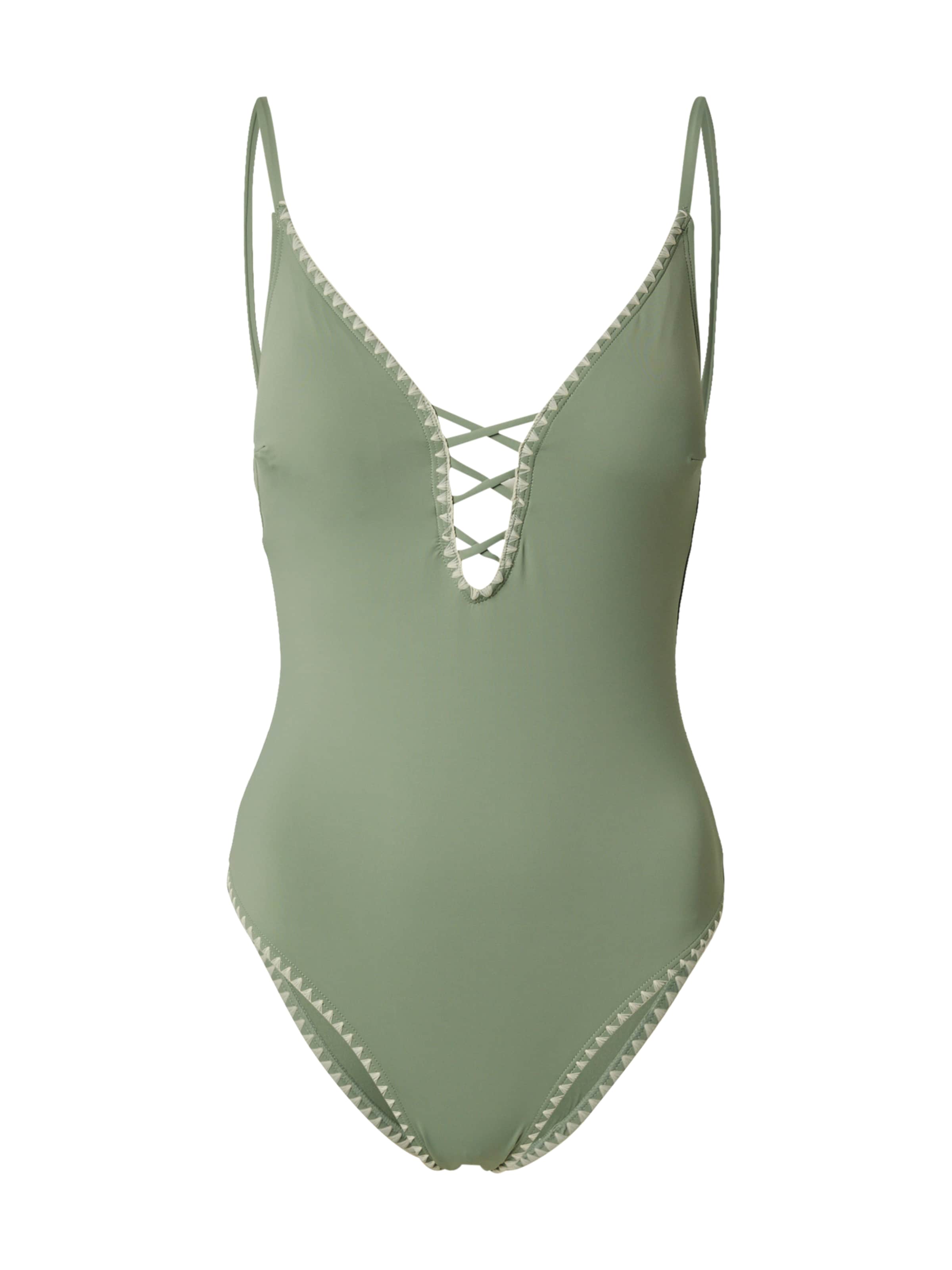 Triangle Maillot de bain 'Joburg' Hunkemöller en vert : devant