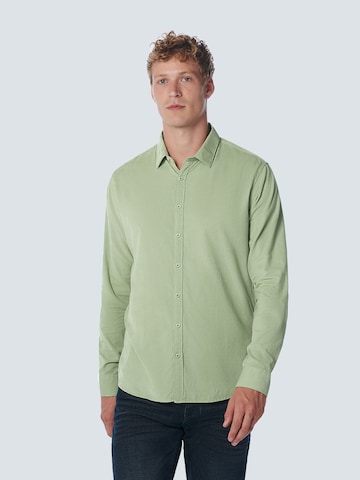 Coupe regular Chemise No Excess en vert : devant