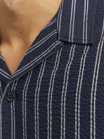 Comfort fit Camicia 'Easter Palma' di JACK & JONES in blu