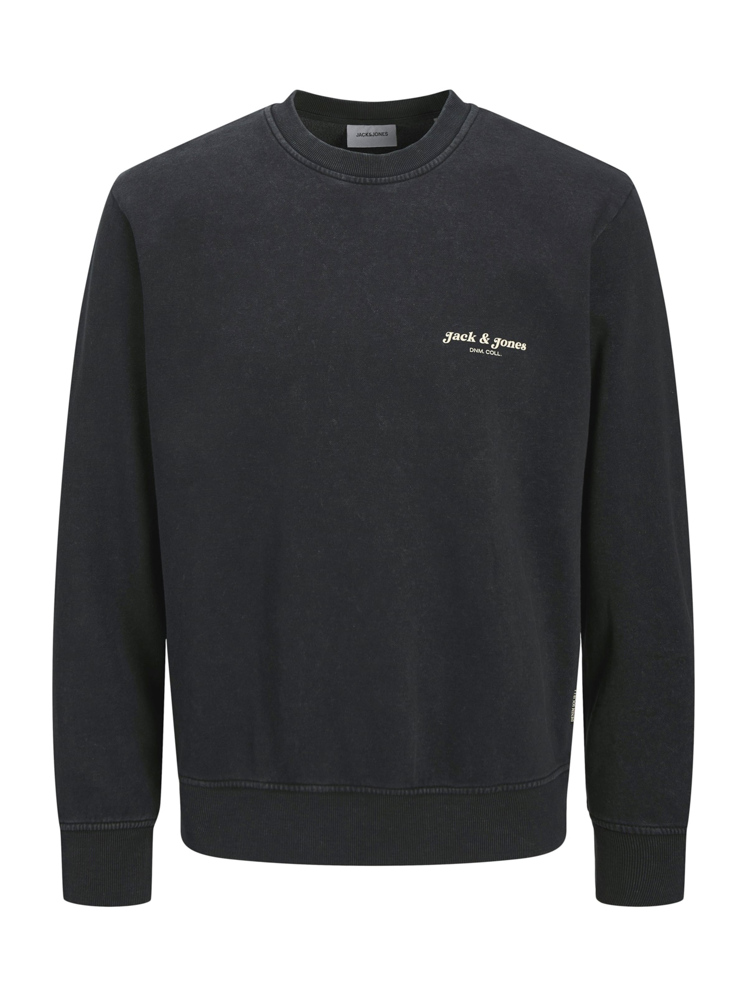 Felpa 'JWHDOVER' di JACK & JONES in nero: frontale