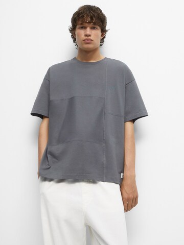 Pull&Bear T-Shirt in Grau: predná strana