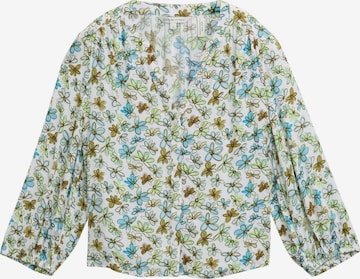 TOM TAILOR DENIM Blouse in White: front