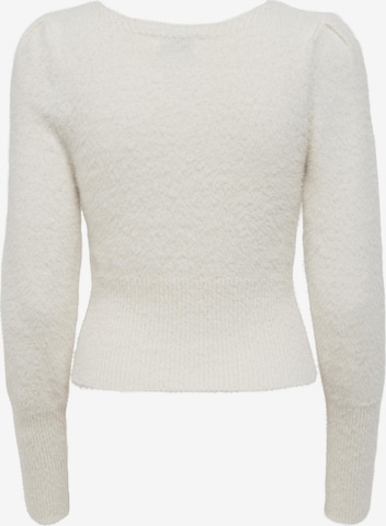 Pull-over 'Ella' ONLY en blanc