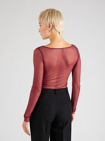 Body a camicia di PATRIZIA PEPE in lilla