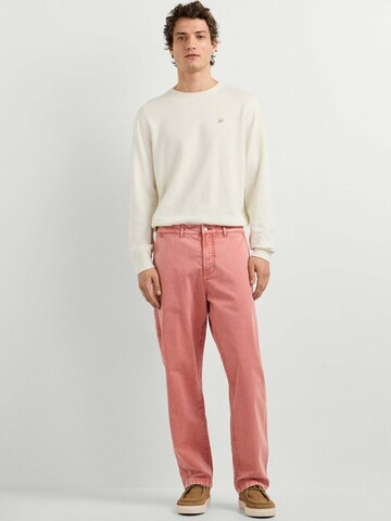 Pepe Jeans Loose fit Chino Pants in Red