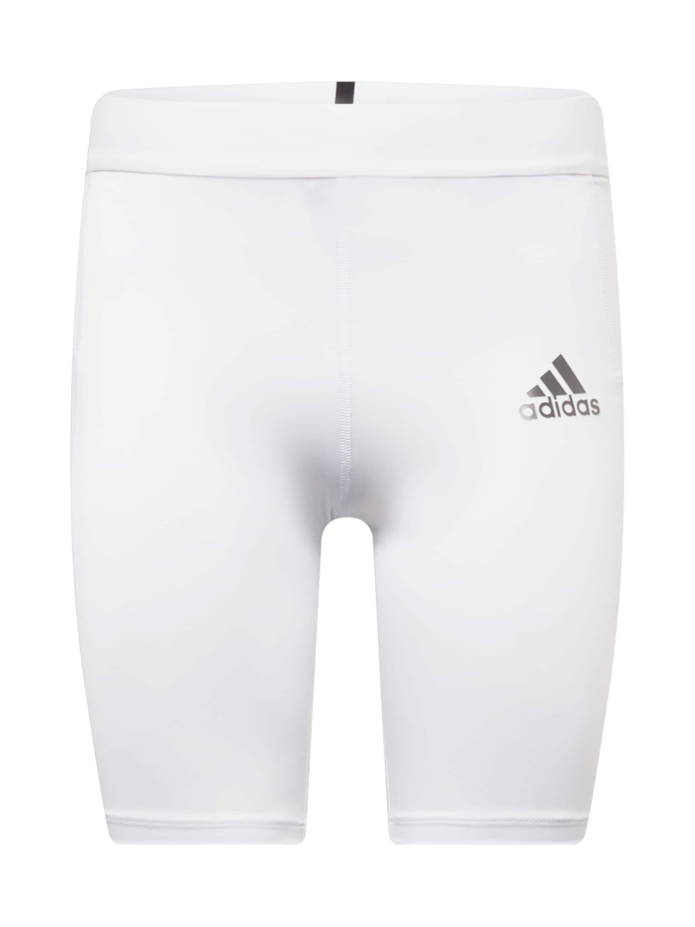 ADIDAS SPORTSWEAR Skinny Sports trousers in White: front