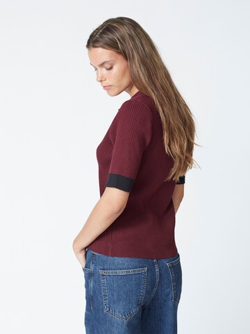 Pullover 'Bonny' di co'couture in rosso