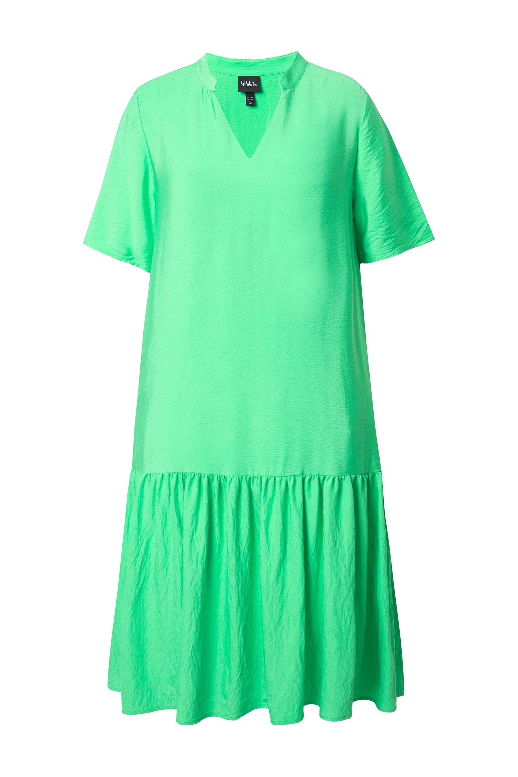 Ulla Popken Jurk in Groen: voorkant