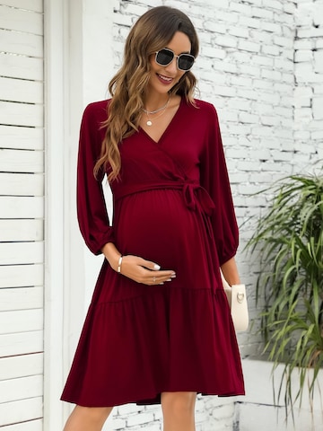 Yesfashion Dress in Red