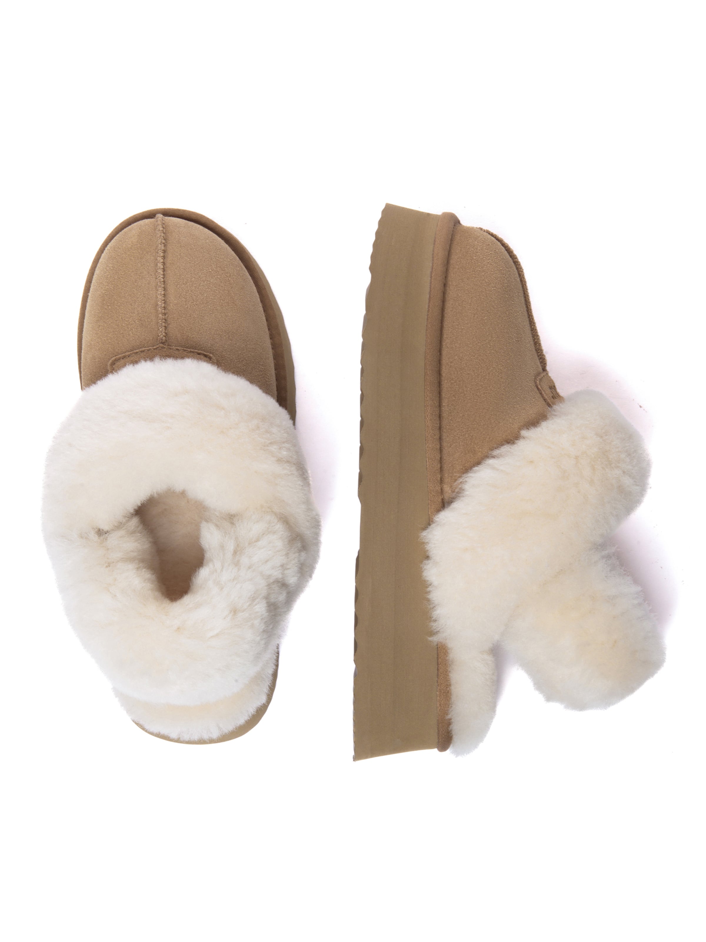 Everau Sisäkengät 'Fantail' värissä ruskea