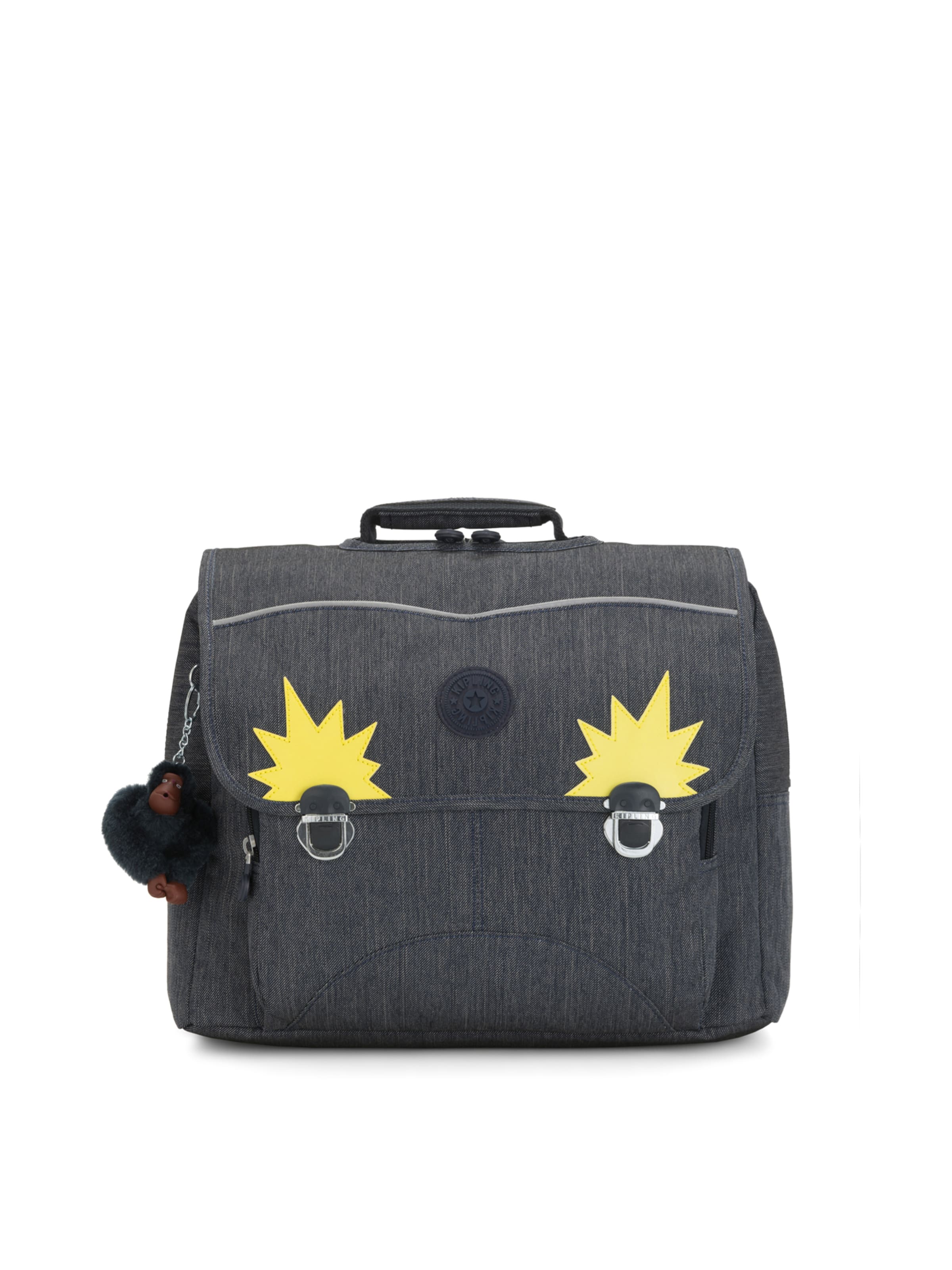 KIPLING - Mochila 'Iniko' en azul: frente