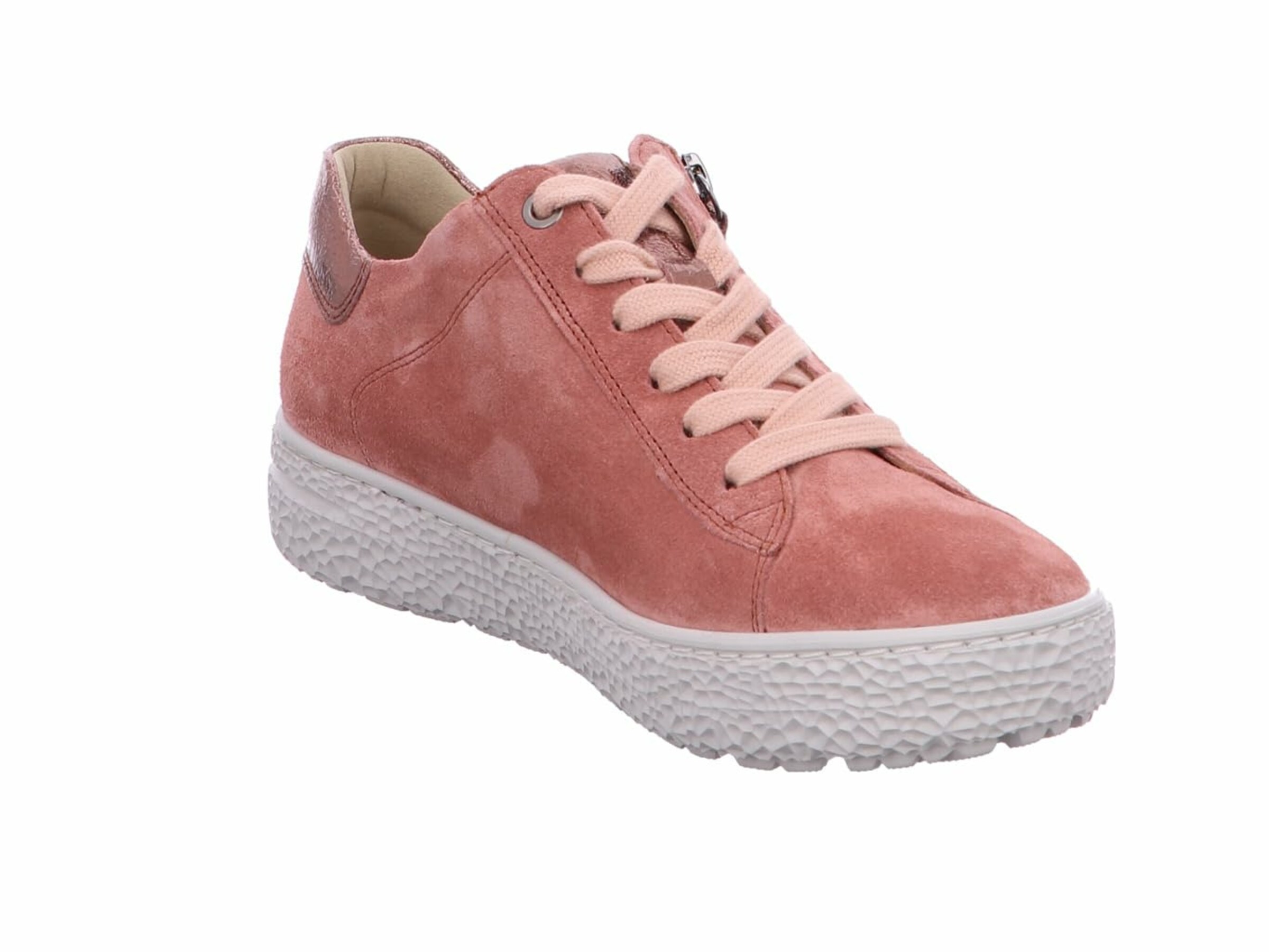 Hartjes Sportieve veterschoen in Roze