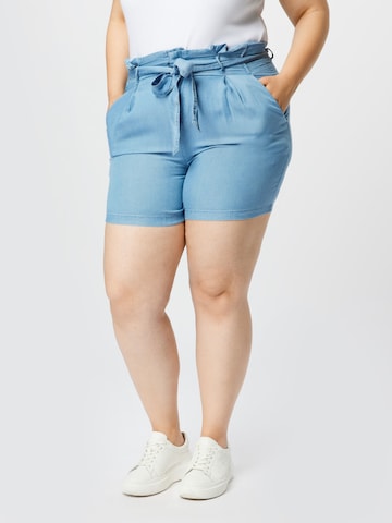 ONLY Carmakoma Shorts 'Jemma' in Blau: predná strana