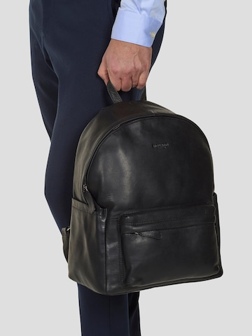 Howard London Rucksack‌‌‌‌‌ in Schwarz: Vorderseite