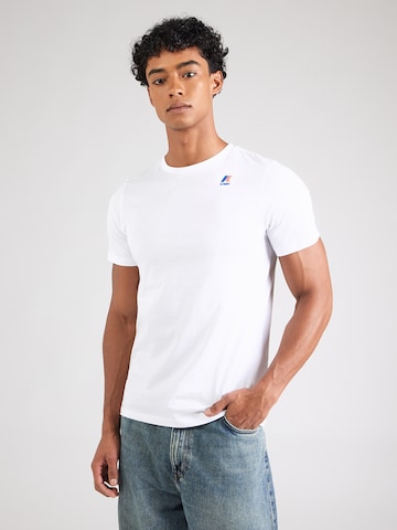 K-Way Tričko 'LEONIDE' – bílá: přední strana