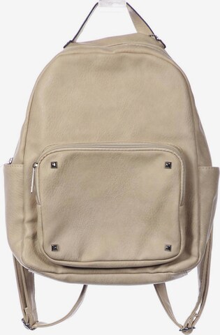 L.CREDI Backpack in One size in Beige: front