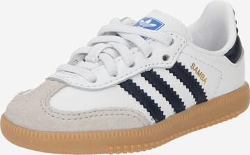 ADIDAS ORIGINALS Sneakers 'SAMBA' i hvid: forside