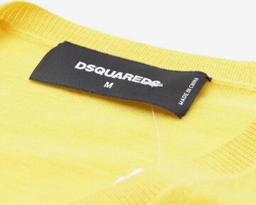 DSQUARED2 Pullover / Strickjacke M in Gelb