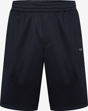 Calvin Klein Sport Loosefit Sportbroek in Zwart: voorkant