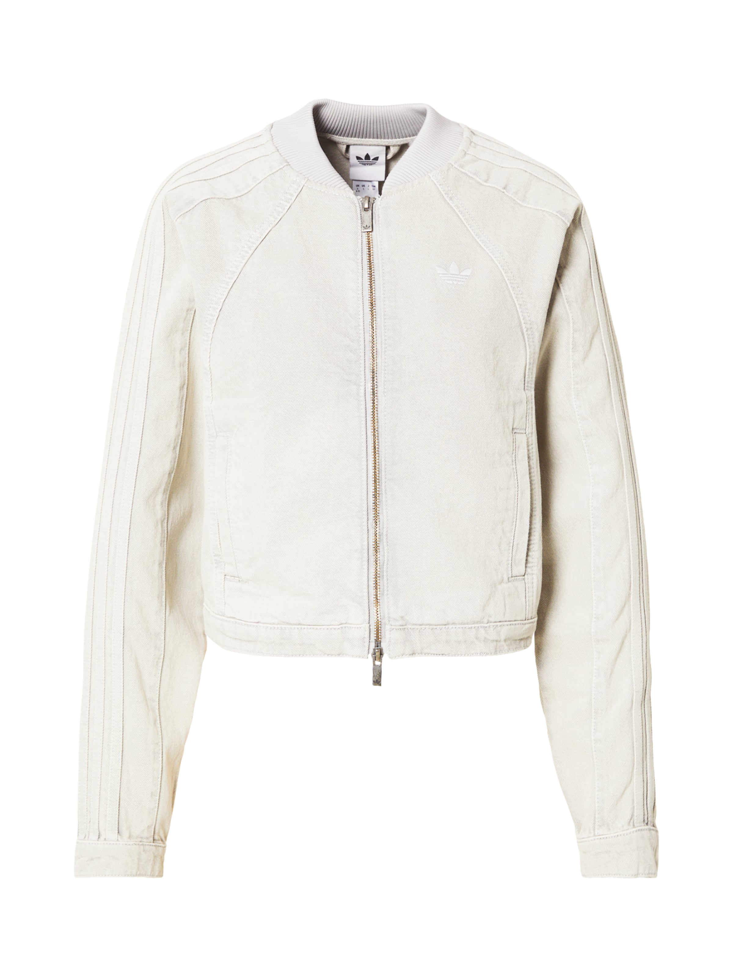 Veste mi-saison 'SST TT D' ADIDAS ORIGINALS en gris : devant