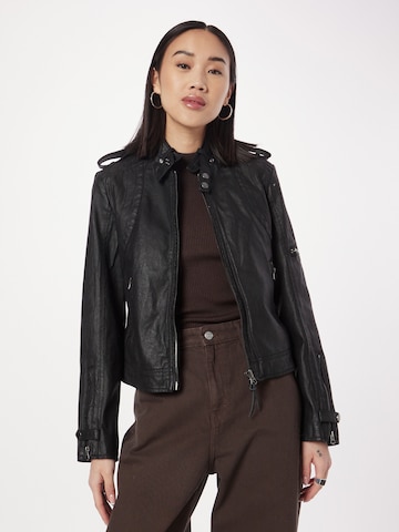 Superdry Between-season jacket in Black: front