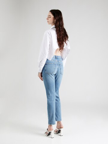 & Other Stories Slimfit Jeans i blå