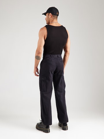 JACK & JONES Обычный Брюки-карго 'JPSTBILL CARTER' в Черный: сзади