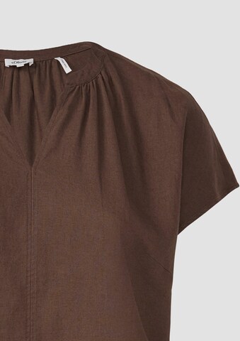 Chemisier s.Oliver en marron
