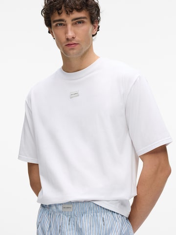 Karl Lagerfeld Pyjama in Weiß