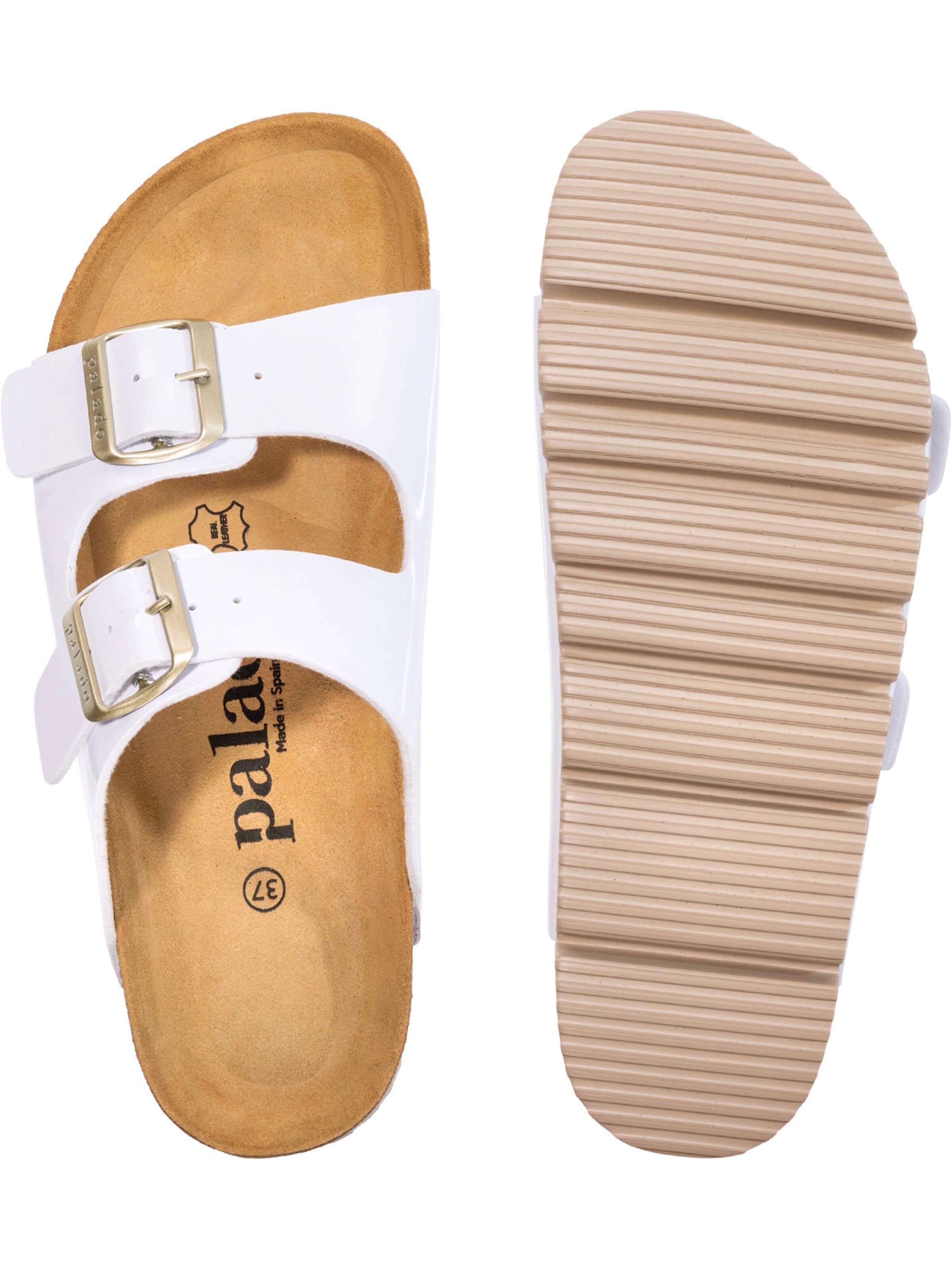 Palado Pantolette 'Korfu'‌‌‌‌‌ in Weiß