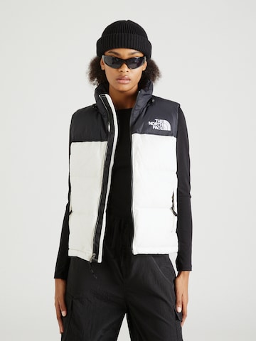 THE NORTH FACE Vest 'Nuptse' in White: front