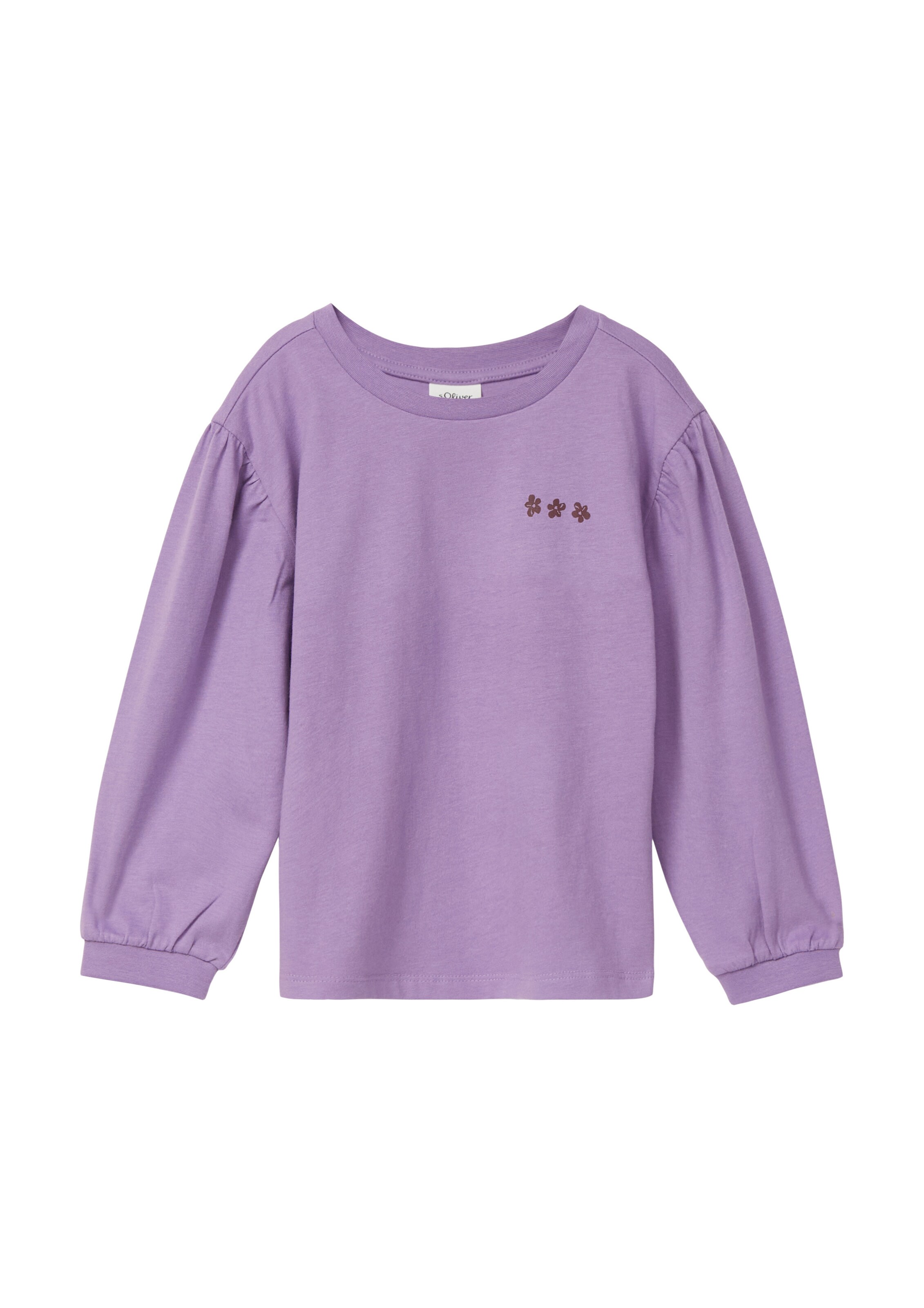 s.Oliver Shirt in Lila: voorkant