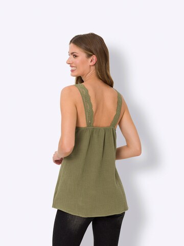 Top di heine in verde
