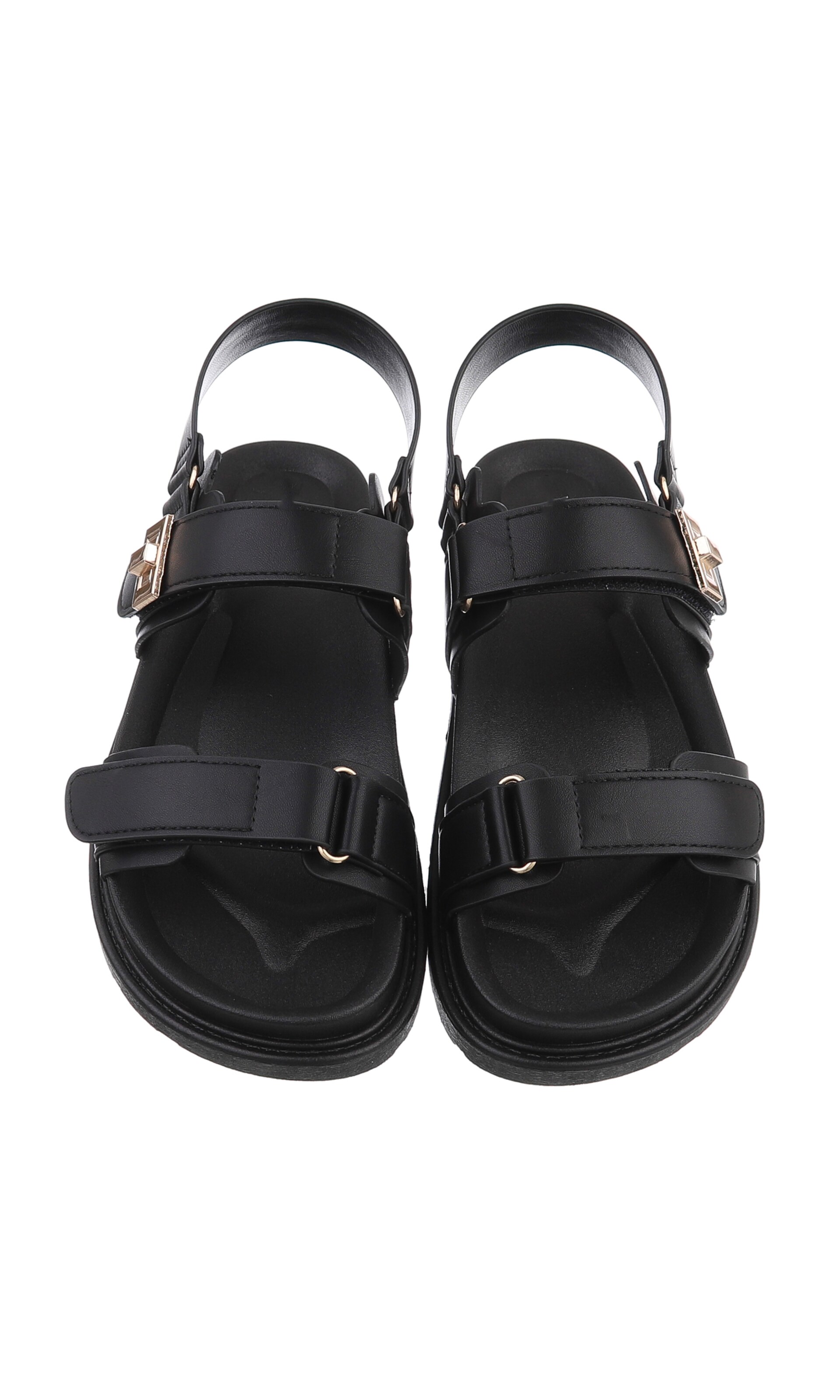 Ital-Design Sandale in Schwarz