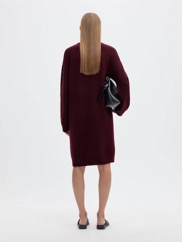 SELECTED Knit dress in Red