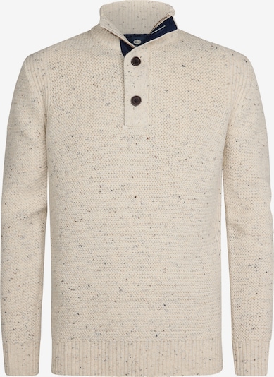 Petrol Industries Neulepaita 'Buffalo' värissä offwhite, Tuotenäkymä