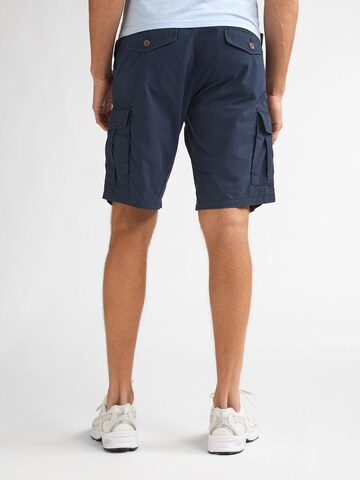 Petrol Industries Normalny krój Bojówki w kolorze niebieski