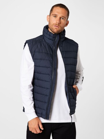 Gilet Superdry en bleu : devant