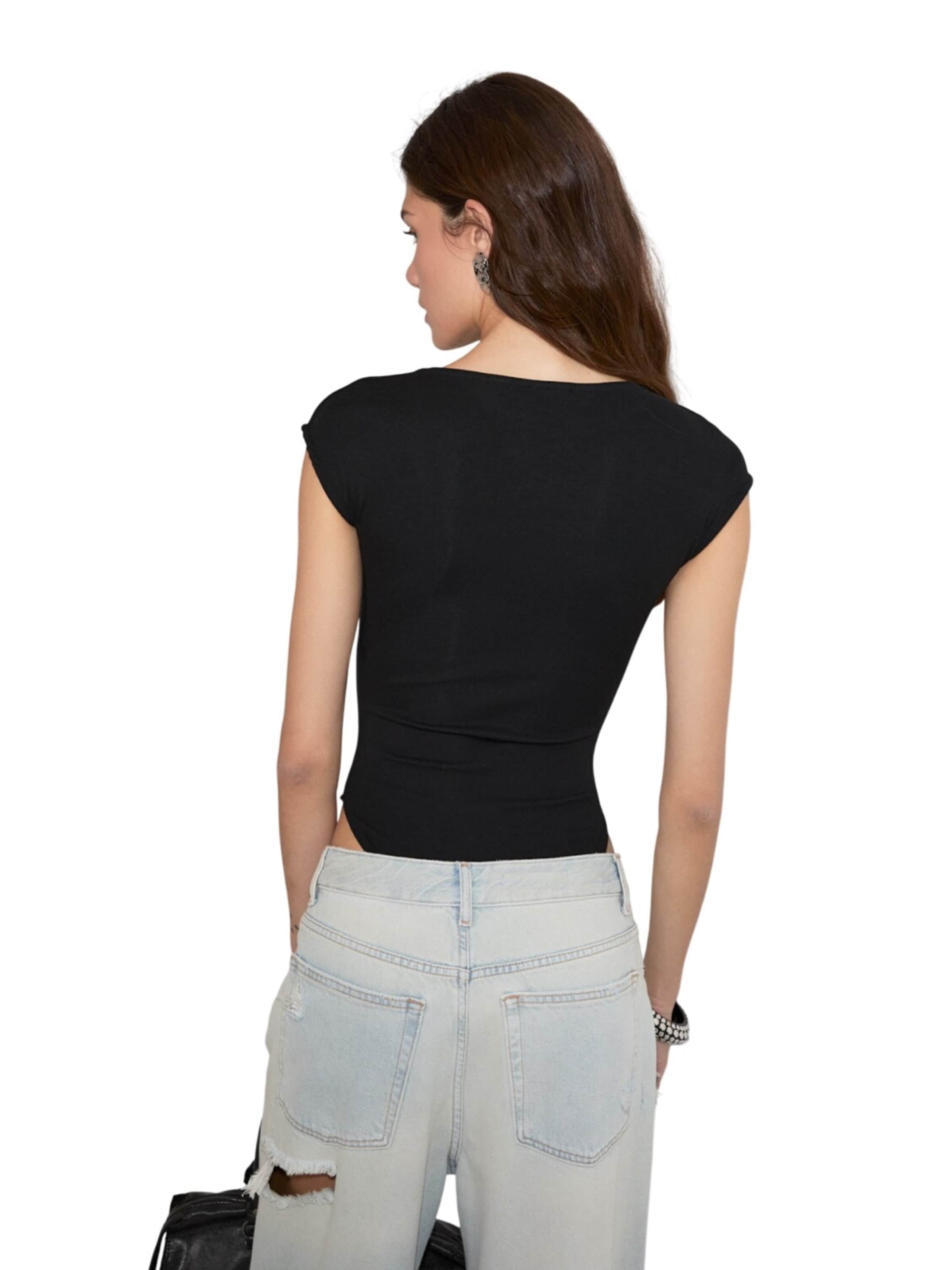 Grimelange Bodysuit in Black