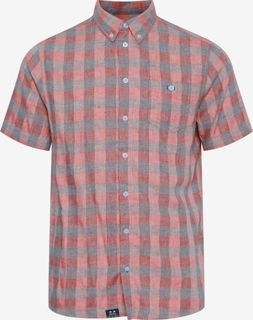 FQ1924 Regular fit Button Up Shirt 'Yaron' in Red: front