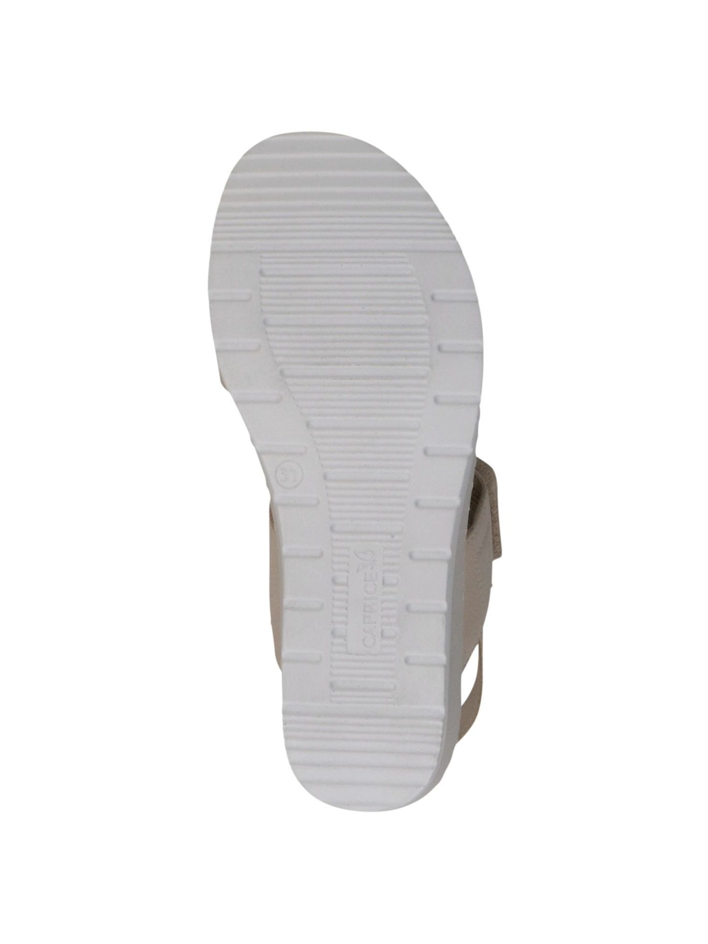 CAPRICE Sandale in Weiß