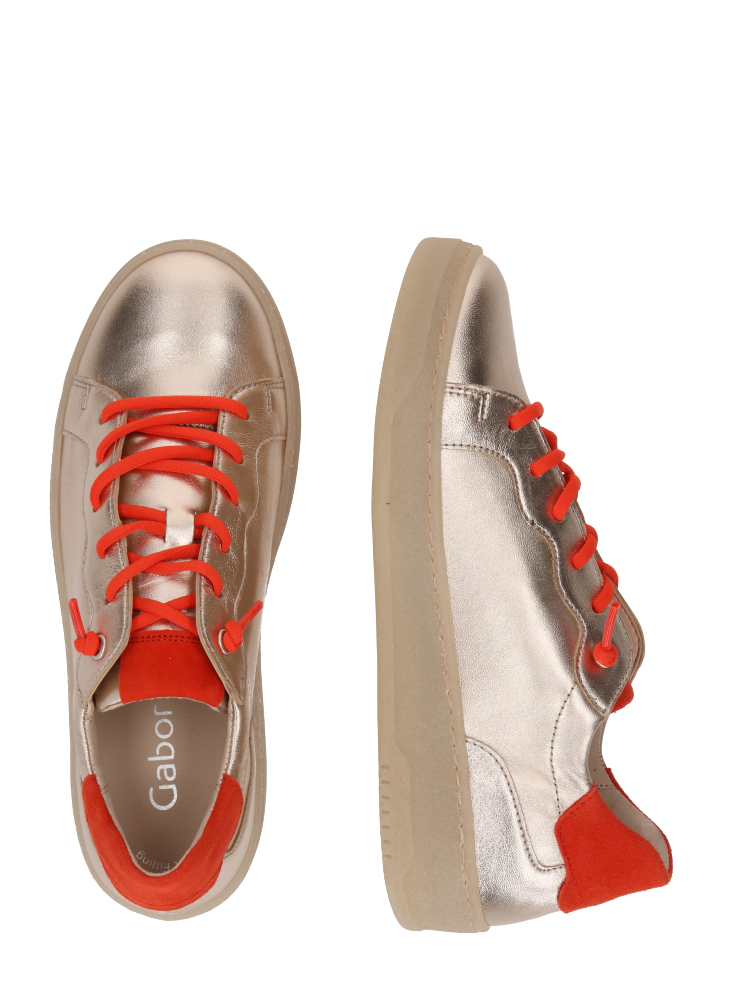 Sneaker bassa di GABOR in oro